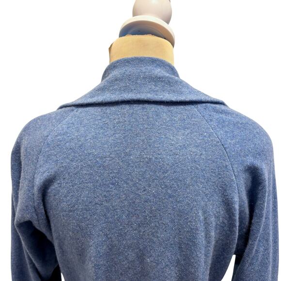 Vintage 70's HALSTON Cashmere Wrap Dress w/ Shawl Collar - Picture 7 of 12